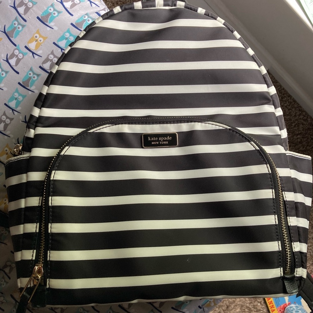 Kate Spade Stripe Backpack